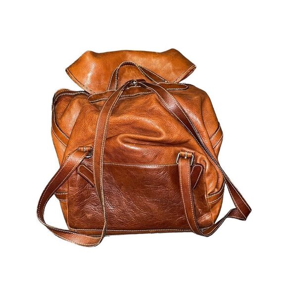 Cole Haan Tan Leather Backpack main image 6